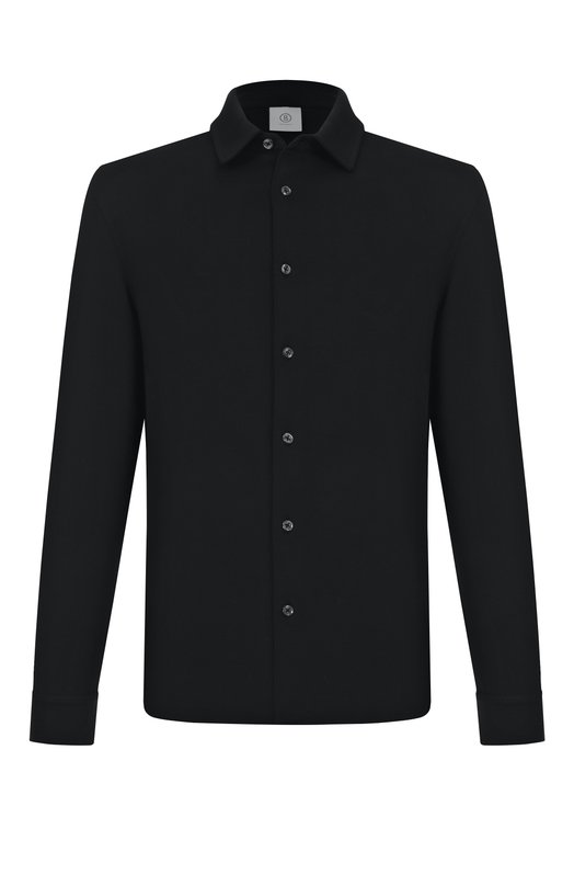 Хлопковая рубашка Bogner 58171046 Чёрный 58171046