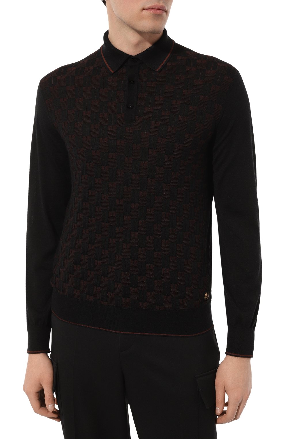 Поло из кашемира и шел�ка STEFANO RICCI, арт. K808067P03/F23377, фото 3