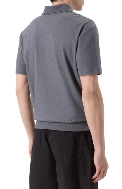 Хлопковое поло GIORGIO ARMANI, арт. GM003445/TE20542, фото 4