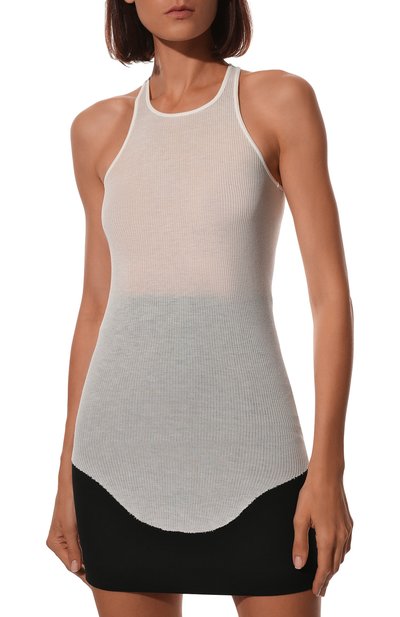 Майка из вискозы и шелка RICK OWENS, арт. RP01B4101/RC, фото 3