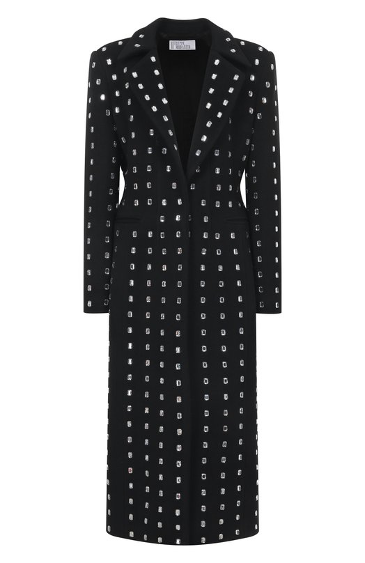 Шерстяное пальто Giuseppe di Morabito 05FW2C0071CR 05380A Чёрный 05FW2C0071CR 05380A
