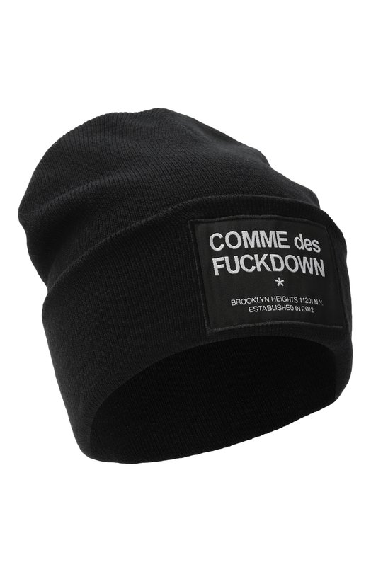 Шапка Comme des Fuckdown CFACX00240 Чёрный CFACX00240
