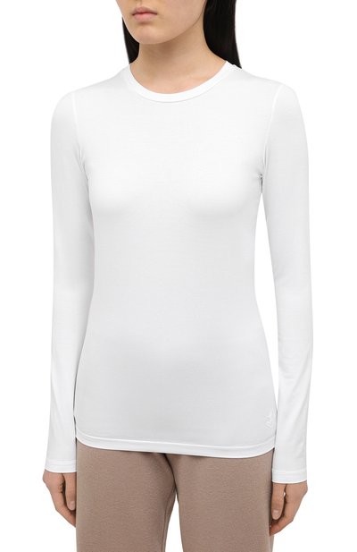 Хлопковый лонгслив JIL SANDER, арт. JPPR705500-WR257108, фото 3