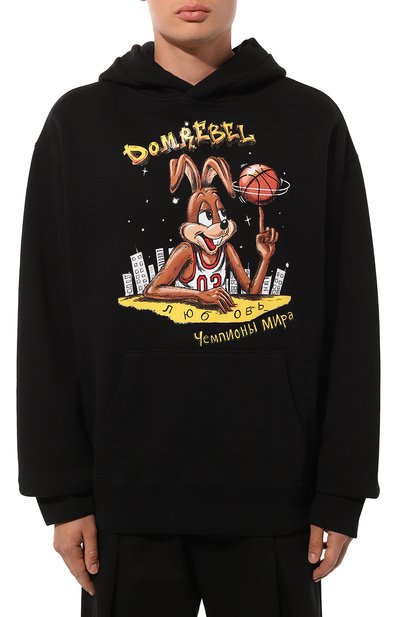 Хлопковое худи DOMREBEL, арт. M WINNER/H00DIE, фото 3