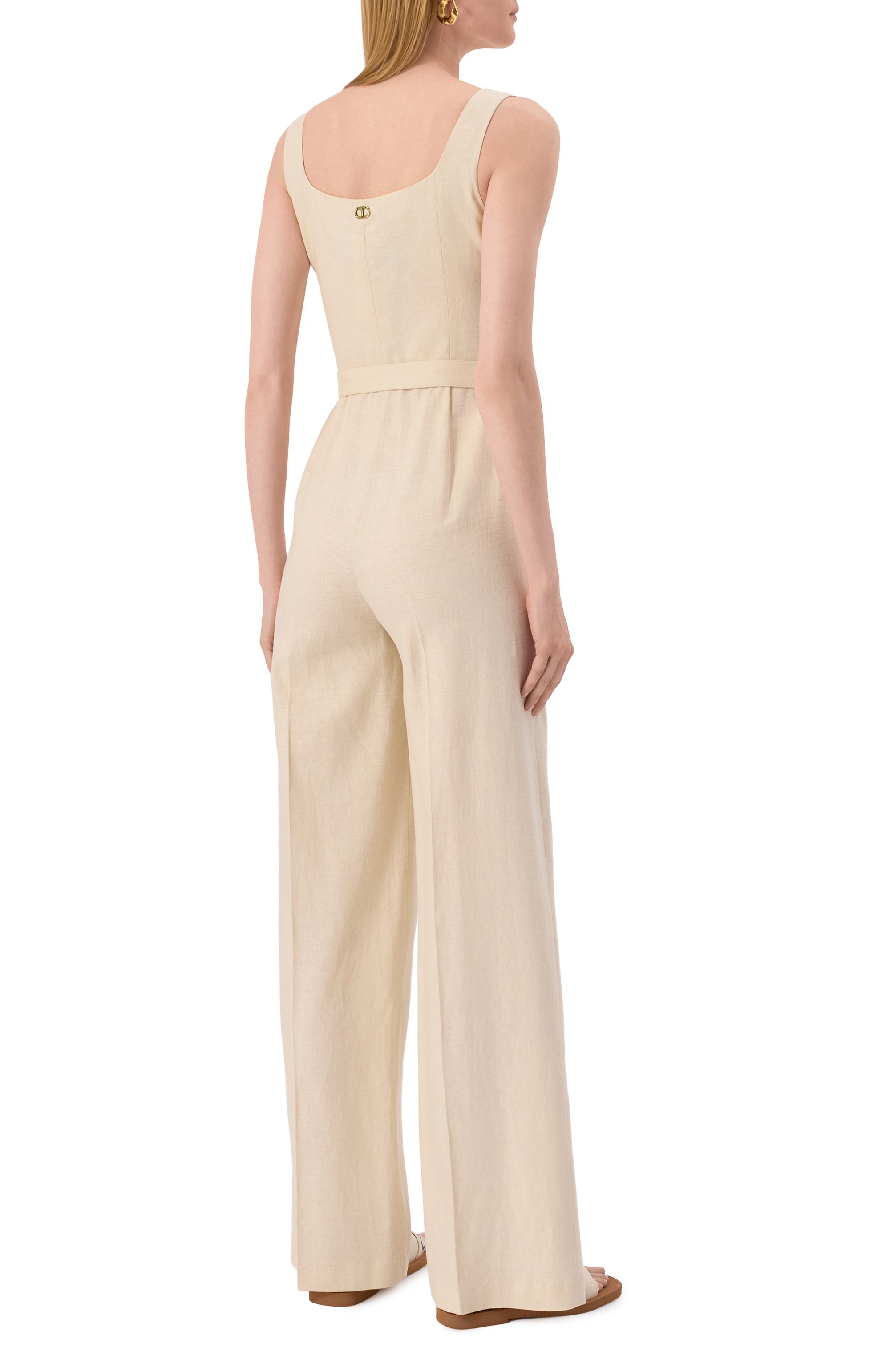 Комбинезон изо льна и вискозы TWINSET, арт. 251TP2163, фото 4