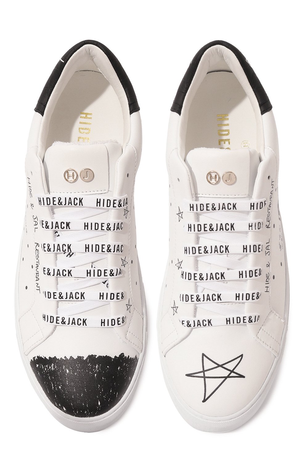 К ожаные кеды sky HIDE AND JACK, арт. ESERL, фото 6