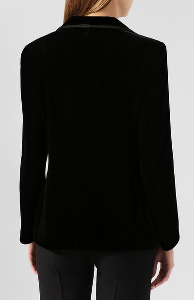Жакет из смеси вискозы и шелка GIORGIO ARMANI, арт. 9WHGG0CL/T0024, фото 4