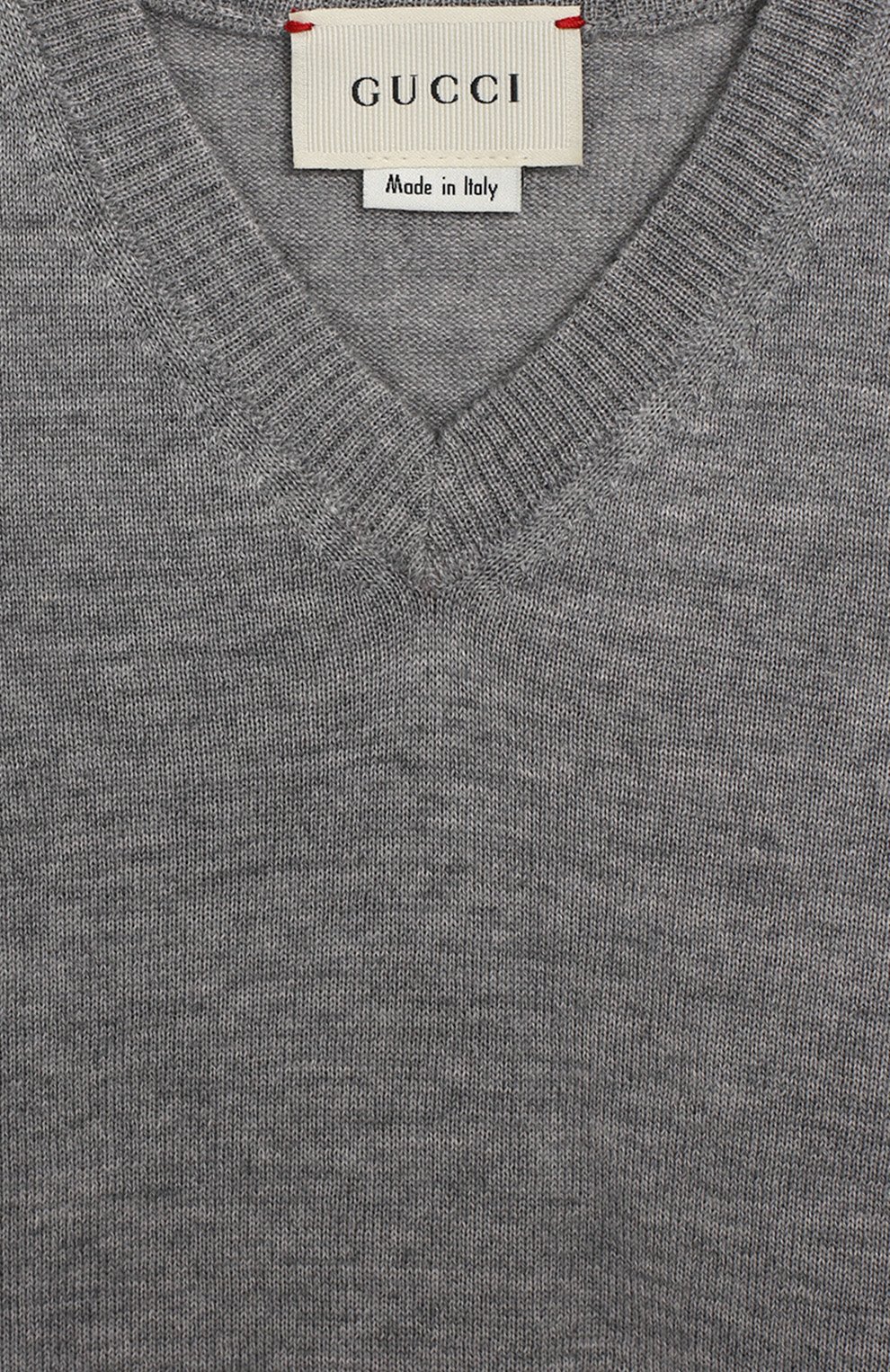 Пуловер из шерсти с контрастными манжетами GUCCI, арт. 418776/X1284, фото 3