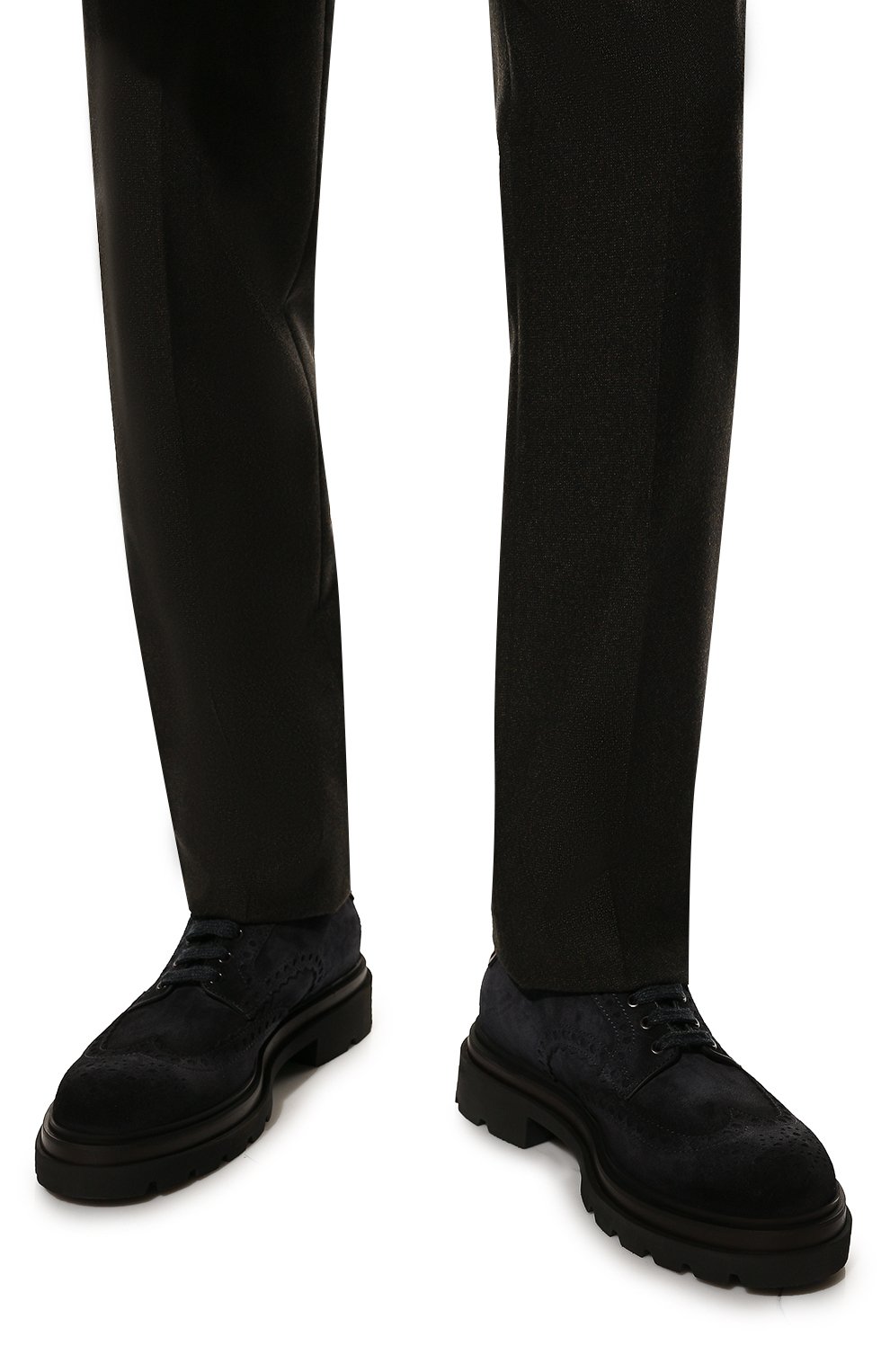 Замшевые дерби milano SANTONI, арт. MGMI17800JK4EGXXU60, фото 3