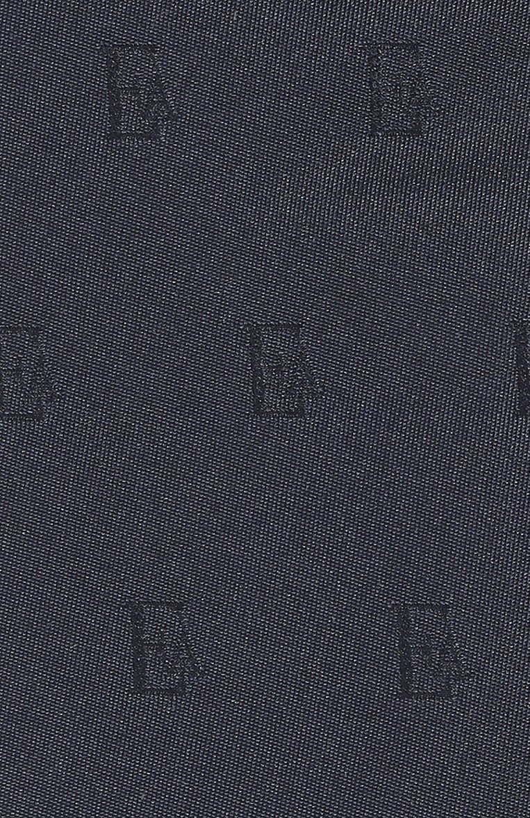 Детский шелковый галстук EMPORIO ARMANI темно-синего цвета, арт. 409548/3F483 | Фото 3 (Материал: Текстиль, Шелк; Нос: Не проставлено)