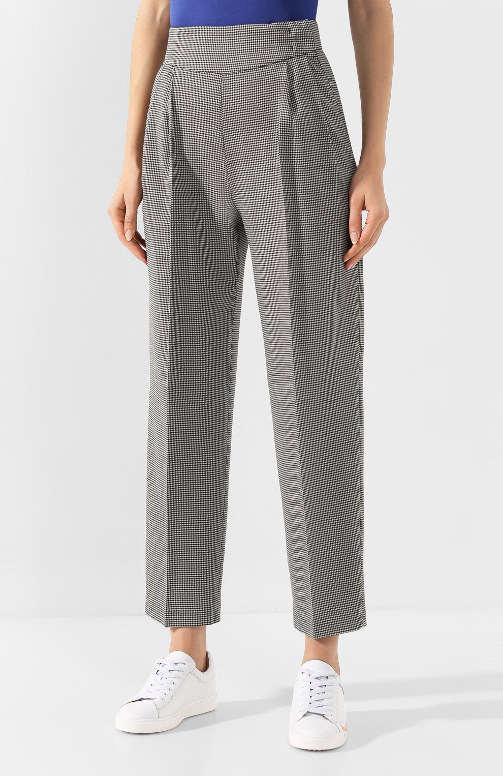 Шерстяные брюки MSGM, арт. 2742MDP112A 195813, фото 3