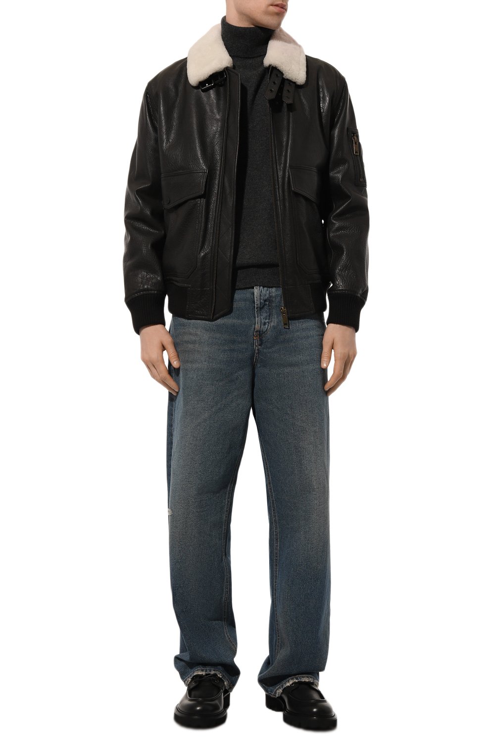 Кашемировая водолазка 7 FOR ALL MANKIND, арт. JSHM236NDG, фото 2