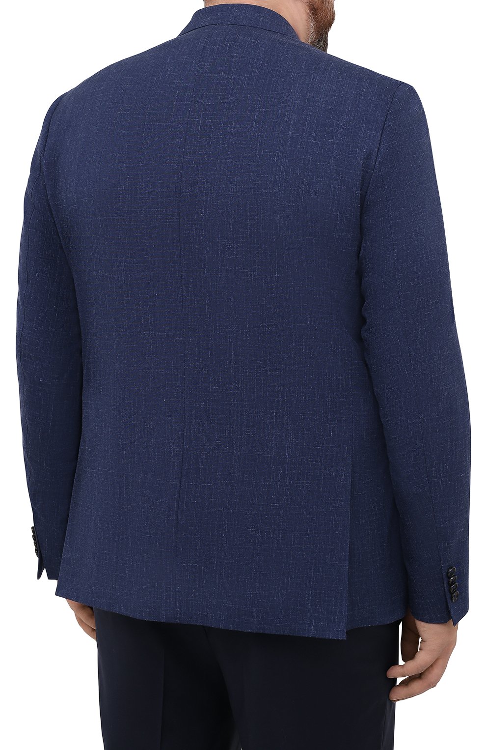 Пиджак из шерсти и льна EDUARD DRESSLER, арт. 7051/51014, фото 4