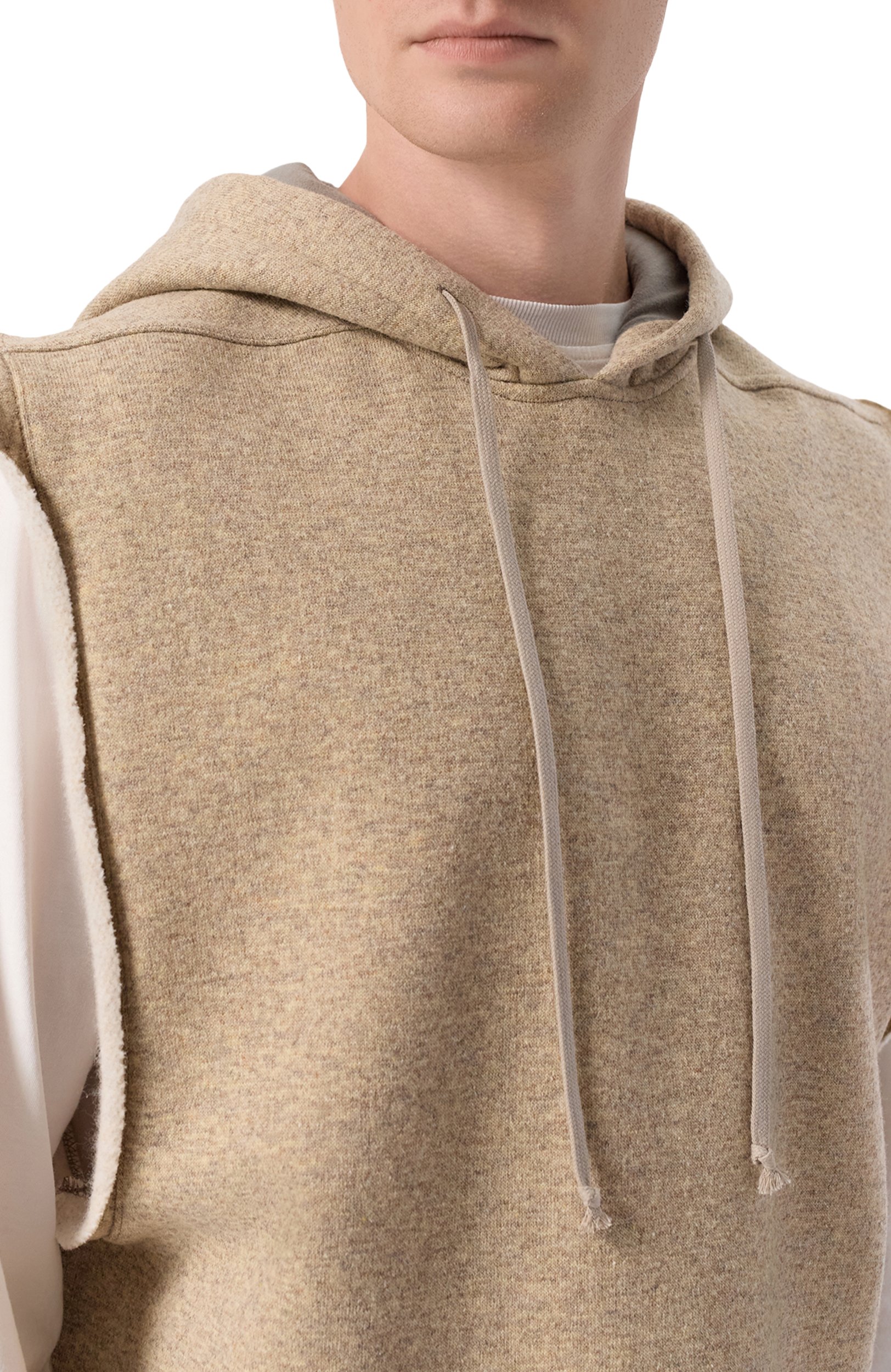 Жилет из шерсти и хлопка RICK OWENS, арт. RU02F4153/WFE, фото 5