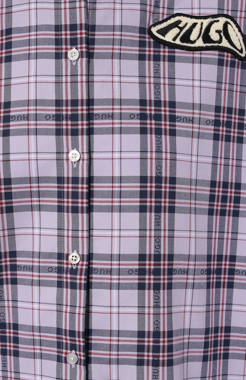 Хлопковая рубашка HUGO, арт. 50494641, фото 5