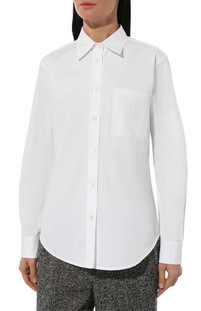 Хлопковая рубашка LORENA ANTONIAZZI, арт. A2466CA09A/3434R, фото 3