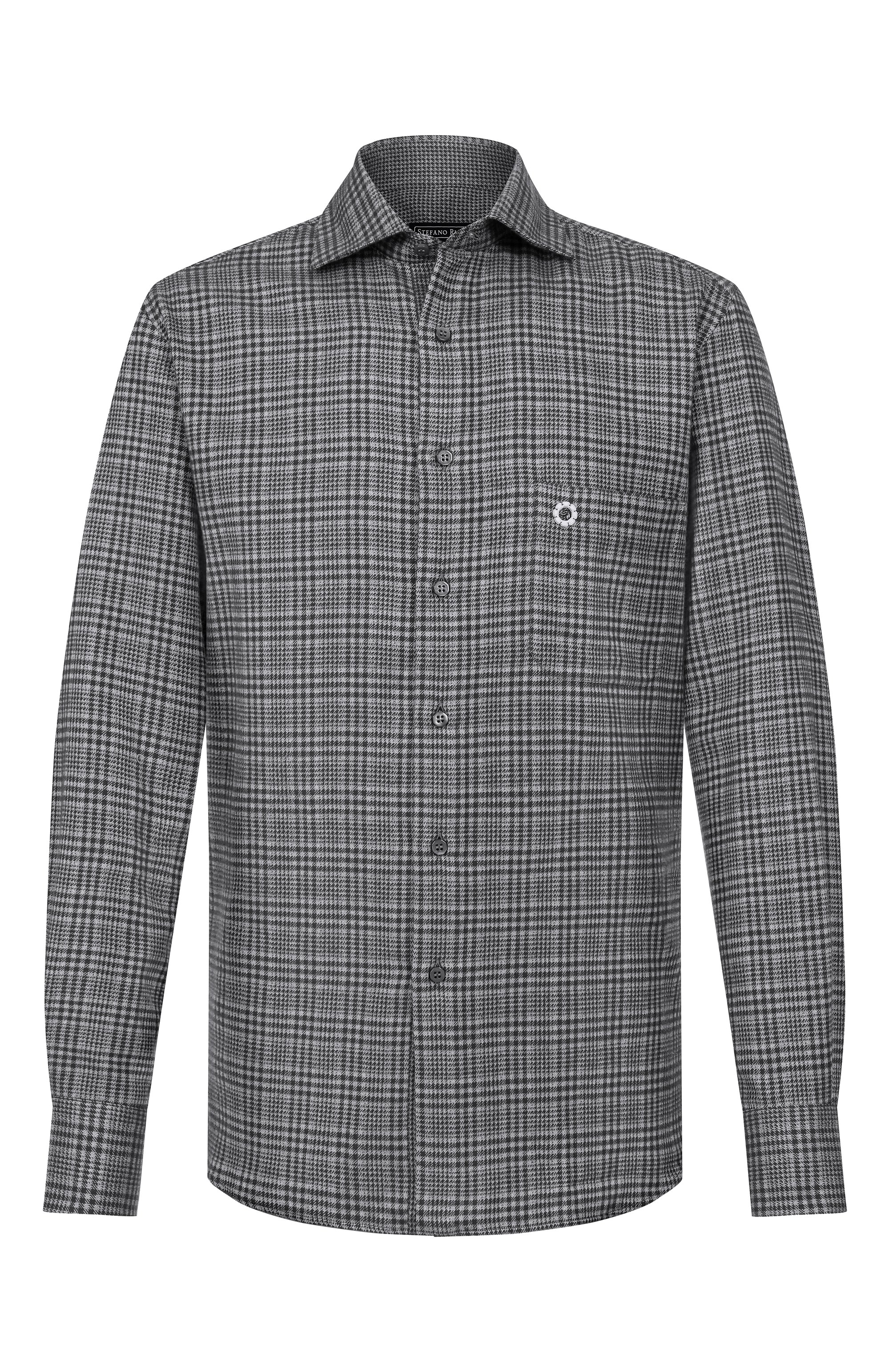 Рубашка из хлопка и кашемира STEFANO RICCI, арт. MC007960/R3064, фото 1