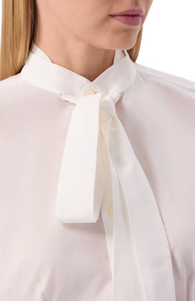 Хлопковый топ ANN DEMEULEMEESTER, арт. B0013809/FA026, фото 5