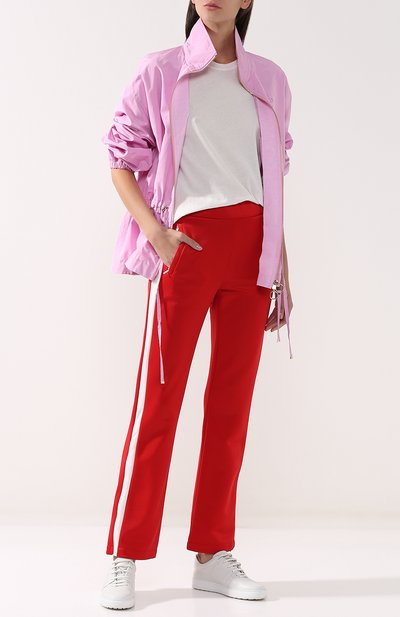 Брюки с эластичным поясом и лампасами MONCLER, арт. D1-093-87739-00-8496G, фото 2