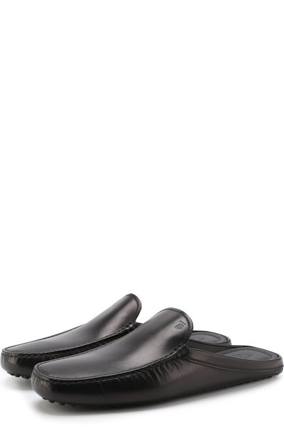 Кожаные сабо на плоской подошве TOD’S, арт. XXM0GW003U0D90B999, фото 1