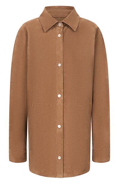 Женская замшевая рубашка MVST, арт. M26.2PW.L022/L010 SUEDE