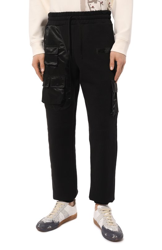 Хлопковые джоггеры Moschino 3