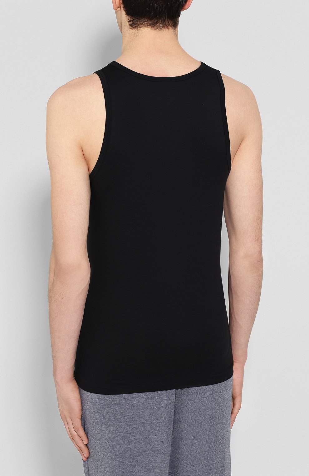 Хлопковая майка с круглым вырезом HANRO, арт. 073087, фото 4