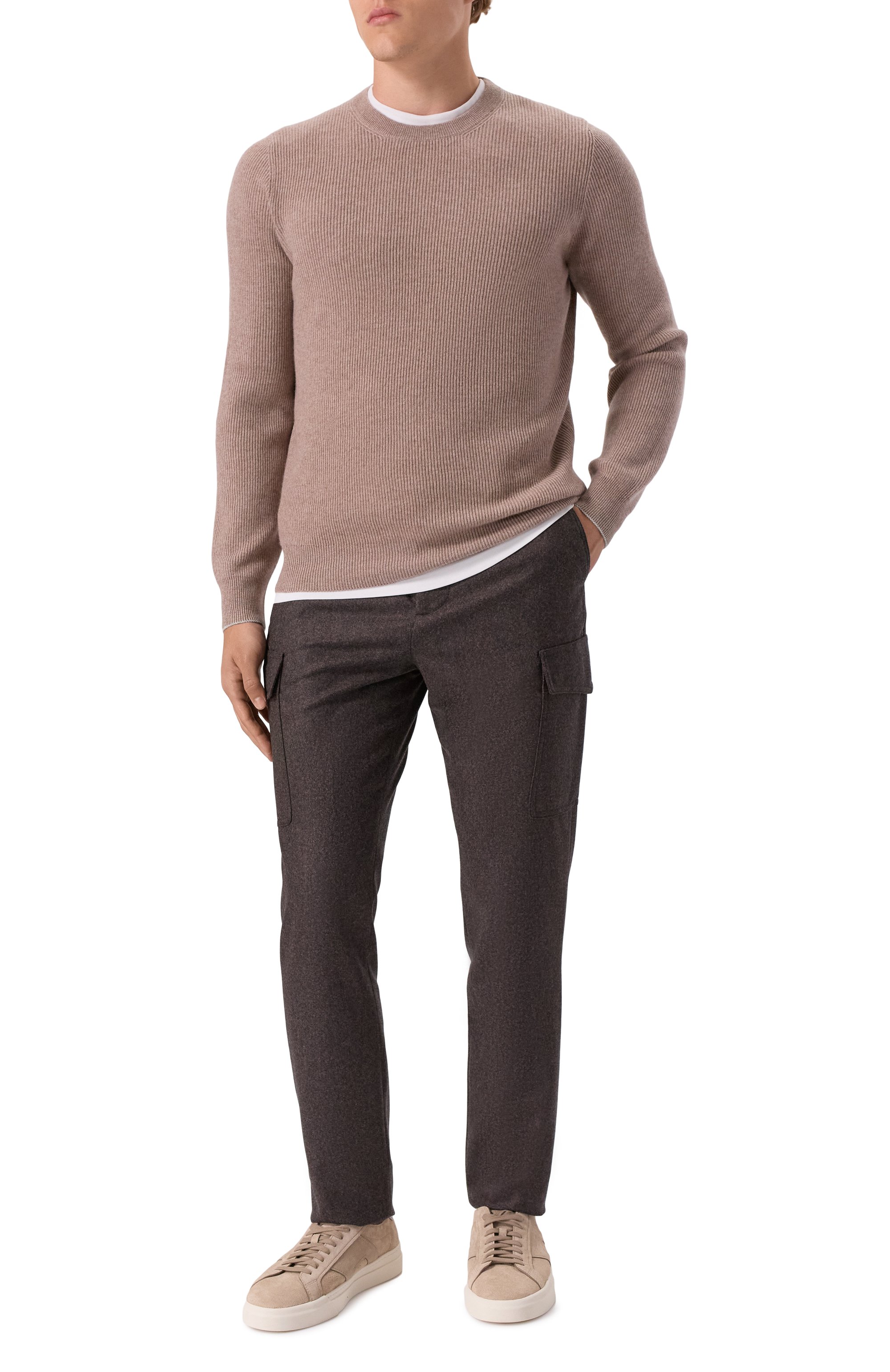 Кашемировый джемпер BRUNELLO CUCINELLI, арт. M2229510, фото 2