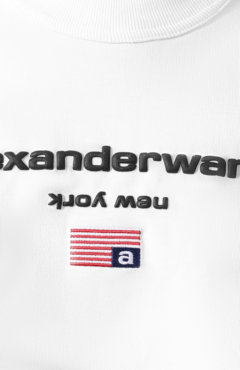 Хлопковый топ ALEXANDER WANG, арт. 1CC1201309, фото 5