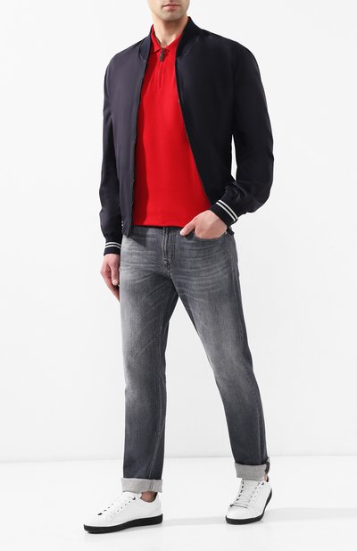 Хлопковое поло BRIONI, арт. UJ9S0L/P8621, фото 2