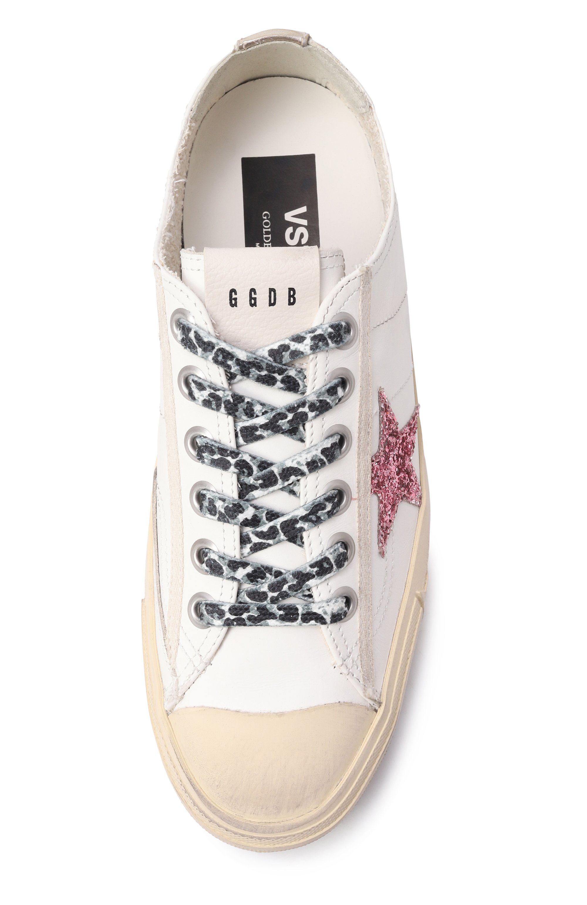 Комбинированные кеды v-star GOLDEN GOOSE DELUXE BRAND, арт. GWF00129.F004576, фото 6