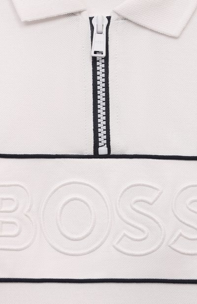 Хлопковое поло BOSS, арт. J50708, фото 3