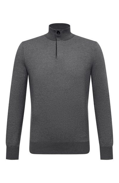 Мужской джемпер из кашемира и хлопка ZEGNA, арт. UYQ25/127