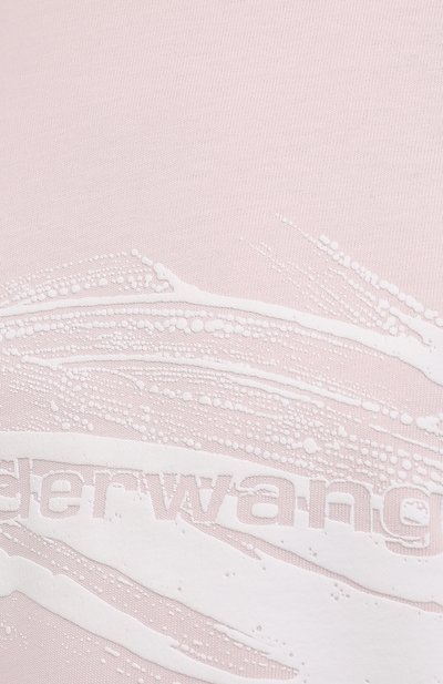 Хлопковая футболка ALEXANDER WANG, арт. UCC3211443, фото 5