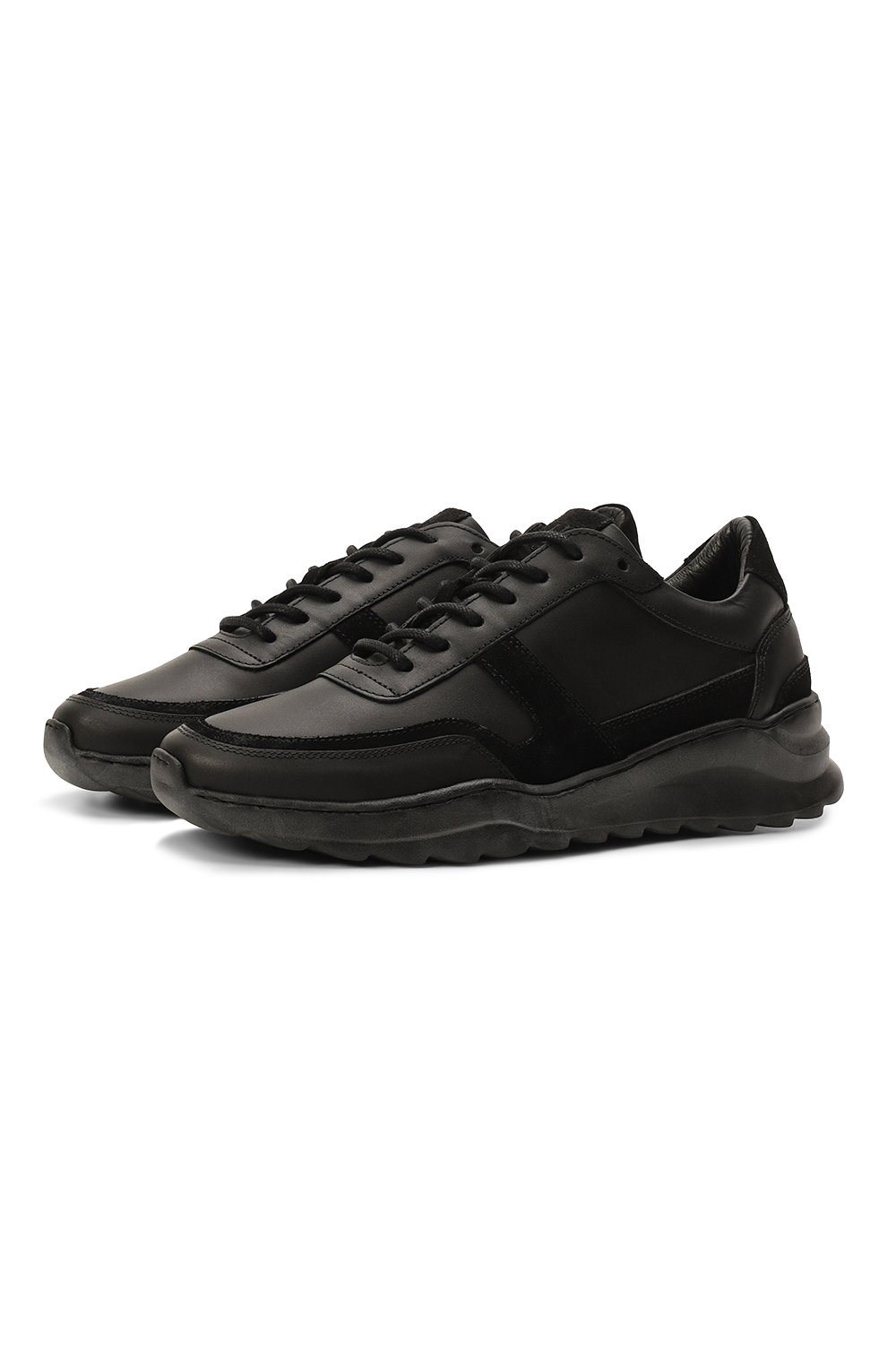brunt harmony ハーモニー 50 black ブラント 黒 Кожаные кроссовки Harmont & Blaine цвет черный купить в ЦУМ OUTLET