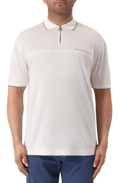 Поло из шелка и льна STEFANO RICCI, арт. K919053P31/T25102/64, фото 3