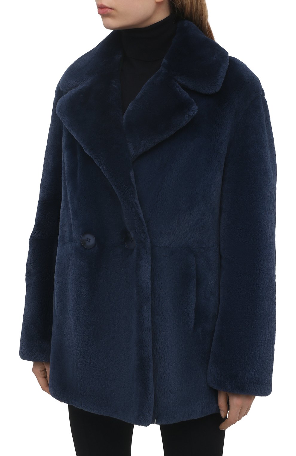 Шуба из меха бобра COLOR TEMPERATURE, арт. Боб-5/444, фото 3