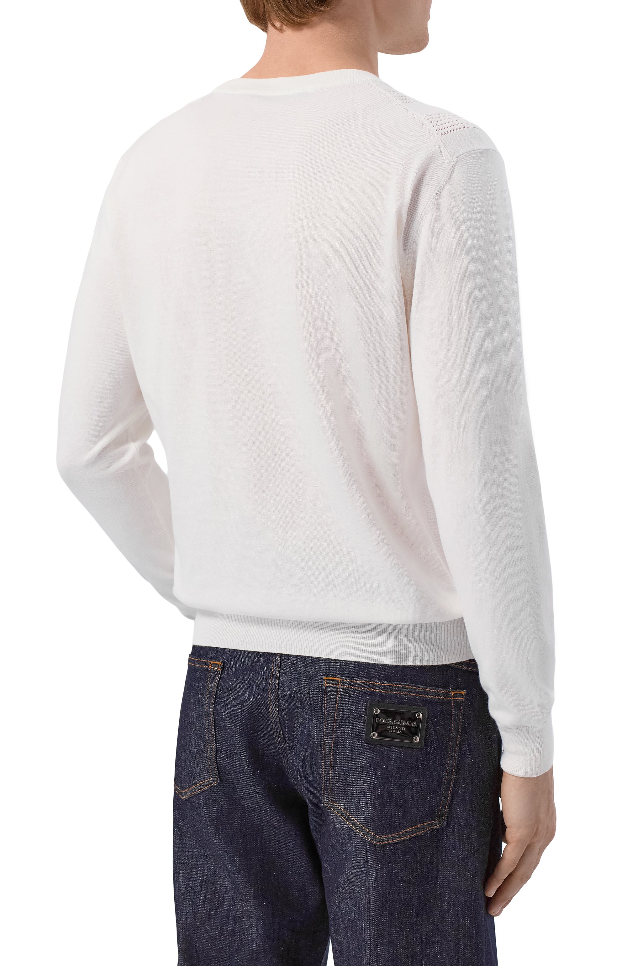 Хлопковый джемпер CORNELIANI, арт. 27M58A/2725109, фото 4