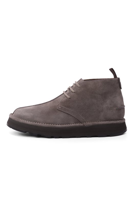 Замшевые ботинки Giorgio Armani GM002289/AF17617 Серый  GM002289/AF17617 Фото 4