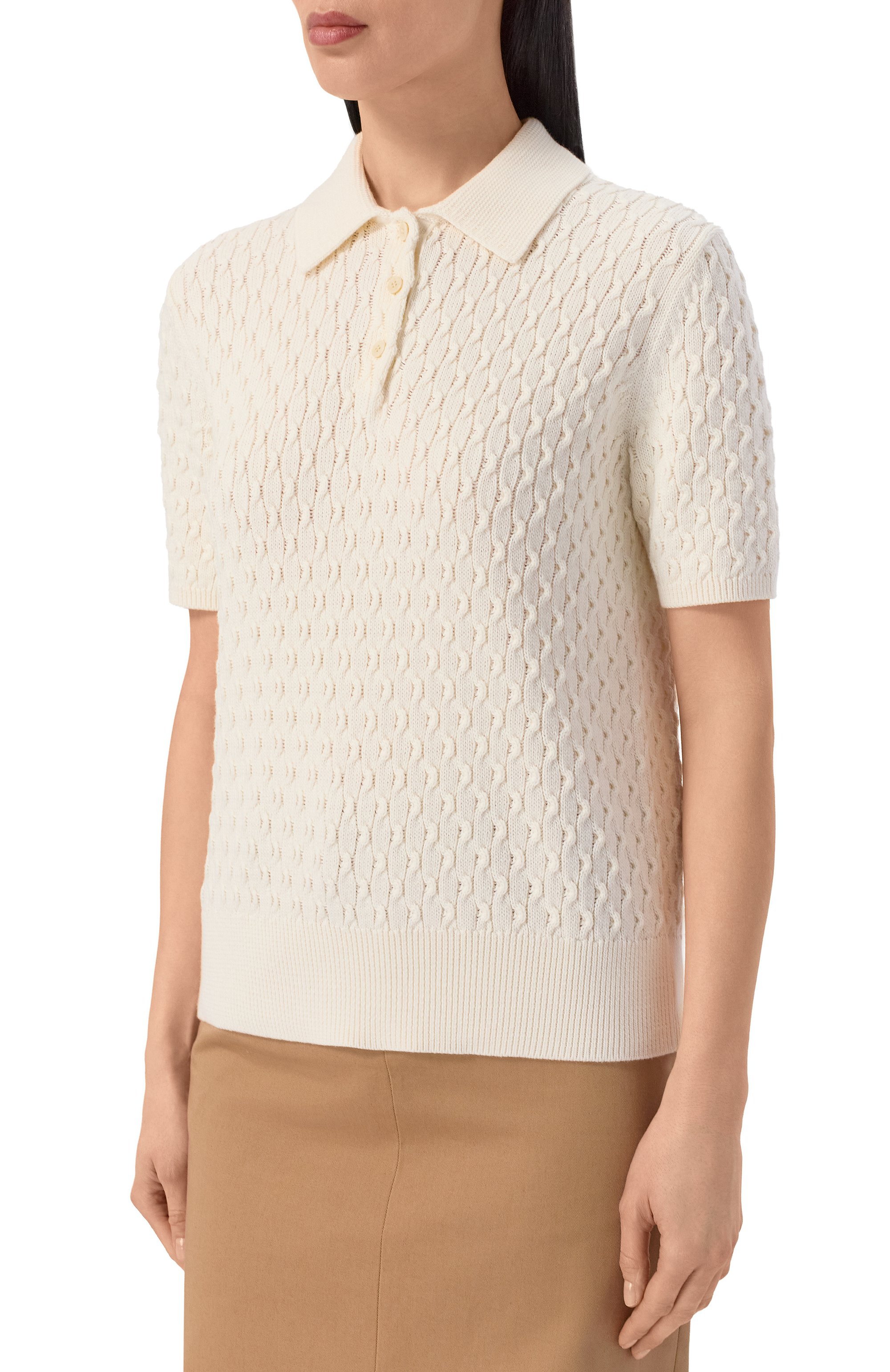 Хлопковое поло THEORY, арт. Q0214716, фото 3