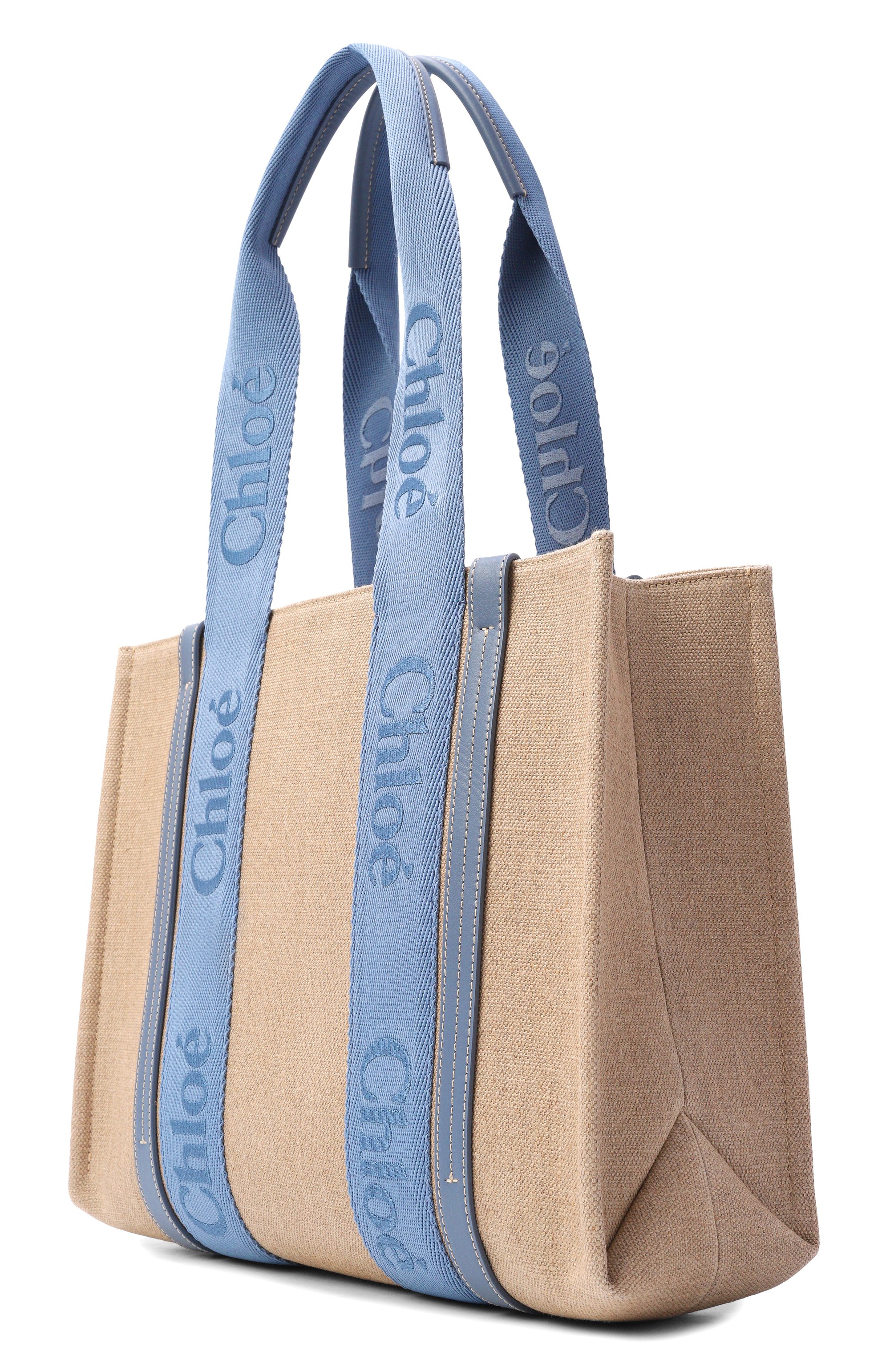 Сумка-тоут woody medium CHLOÉ, арт. CHC23AS383L17, фото 4