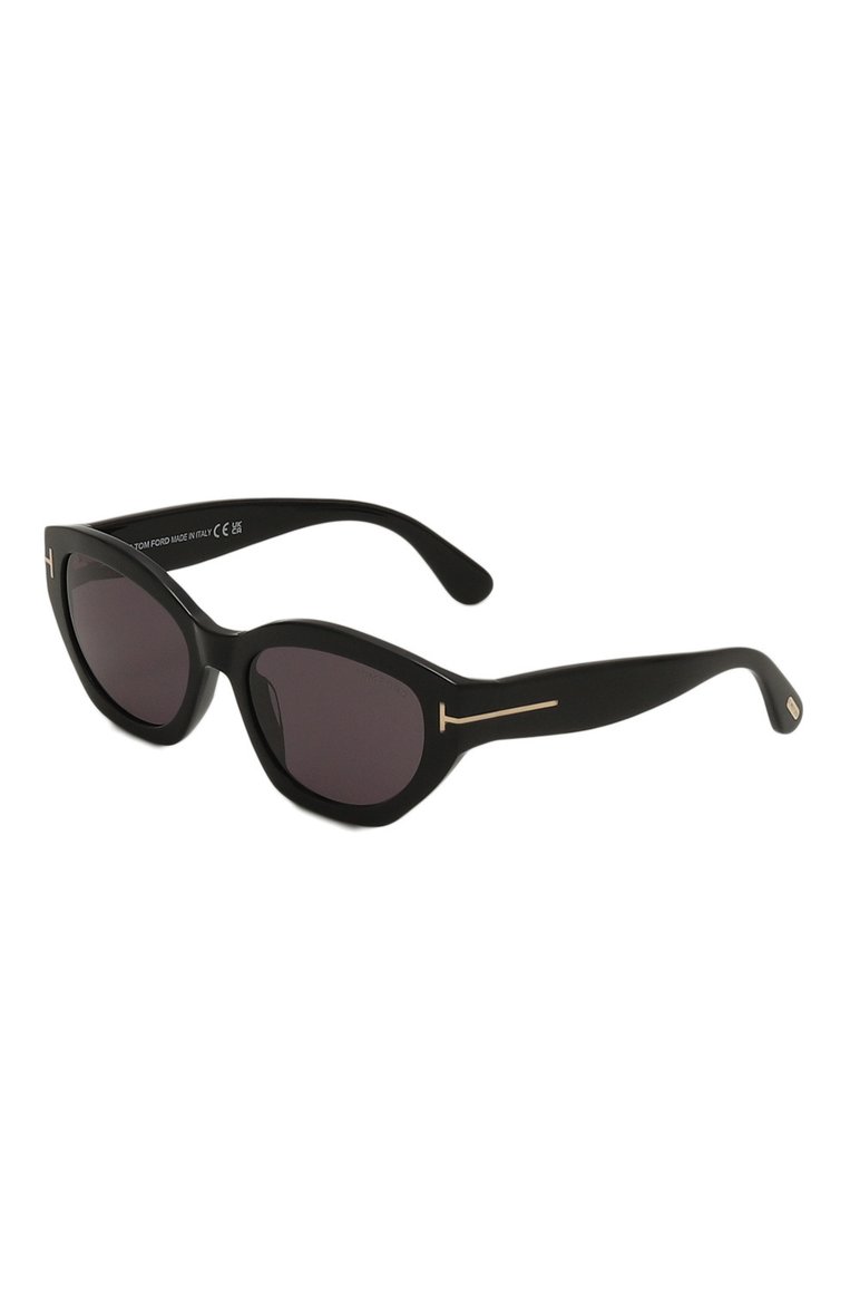 Женские солнцезащитные очки TOM FORD черного цвета, арт. TF1086 01A | Фото 1 (Нос: Не проставлено; Региональные ограничения белый список (Axapta Mercury): Не проставлено; Тип очков: С/з; Материал: Пластик; Оптика Гендер: оптика-женское; Очки форма: Cat-eye)