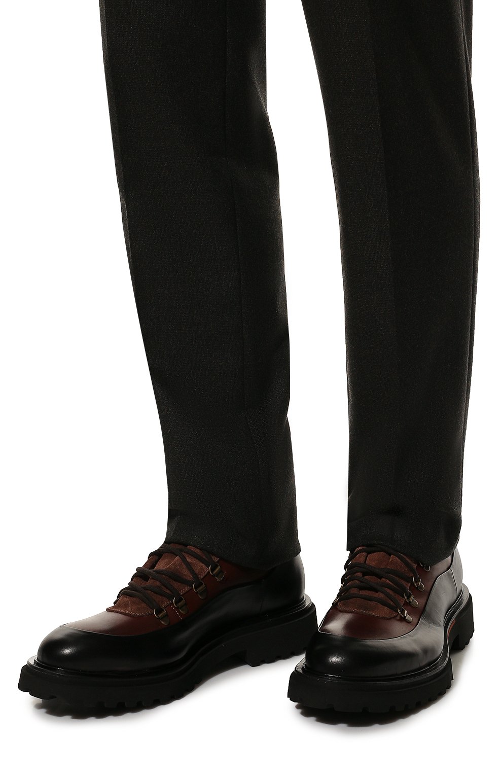 Кожаные ботинки CAMERLENGO, арт. Z16175PRINE731, фото 3