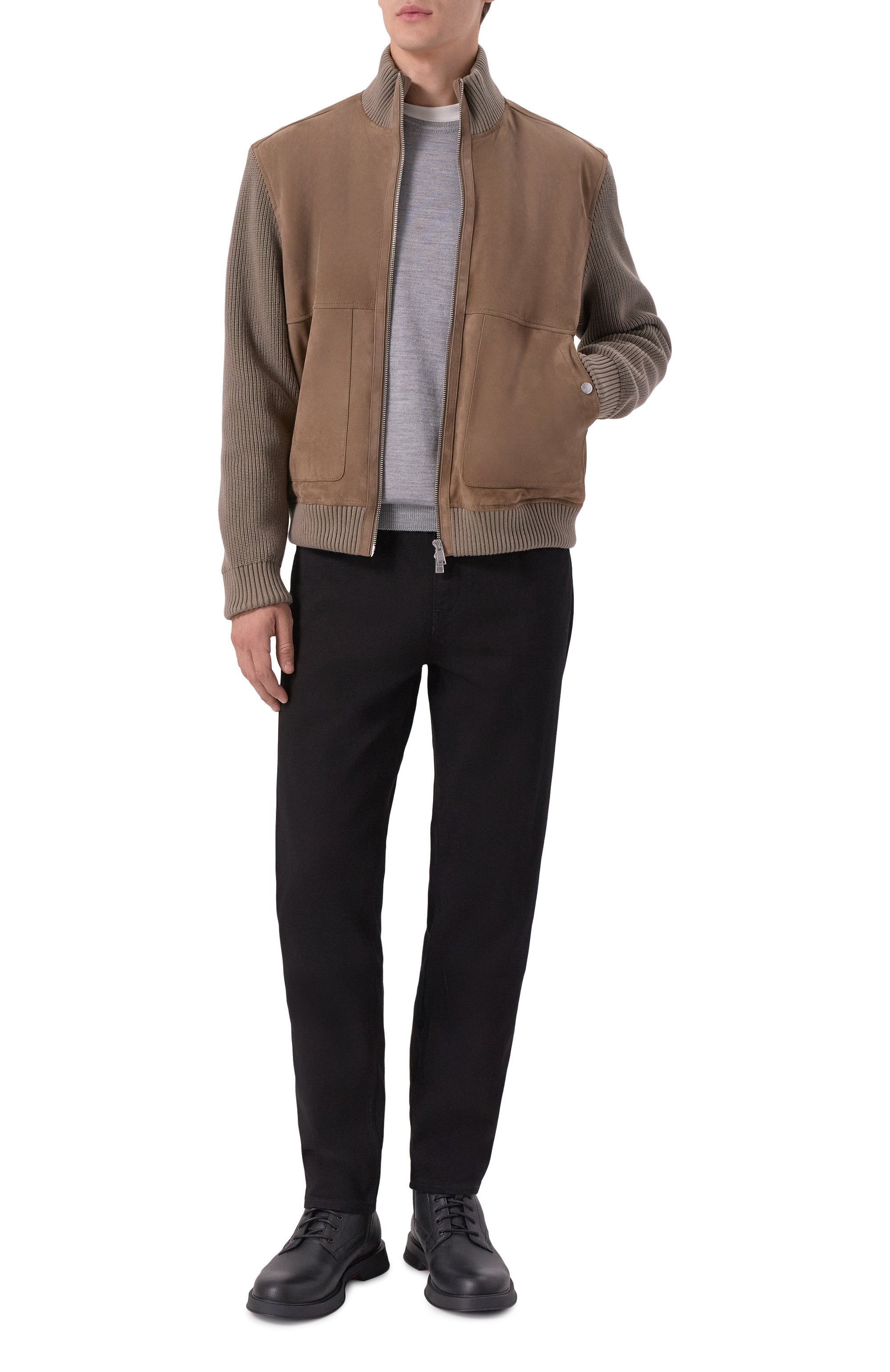 Комбинированный бомбер BOSS, арт. 50547673, фото 2