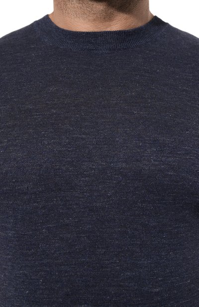 Джемпер изо льна и хлопка BRUNELLO CUCINELLI, арт. M2L00310, фото 5