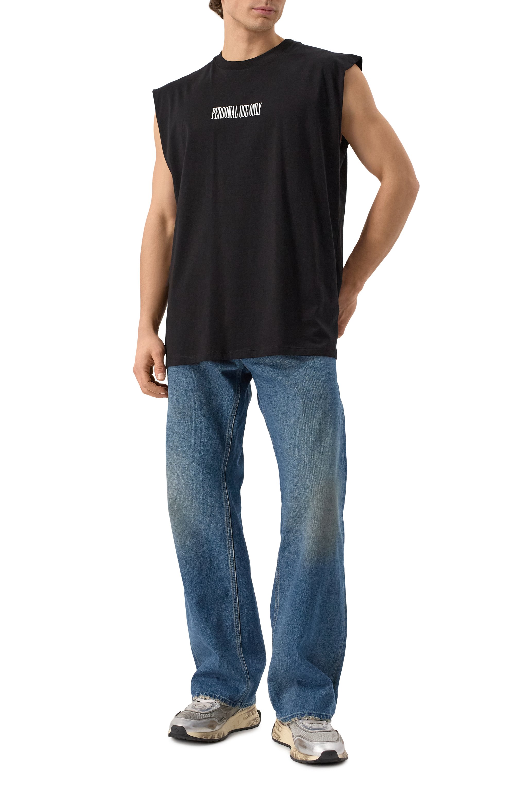 Хлопковая майка DIEGO VENTURINO, арт. DVTS-SMPU0, фото 2