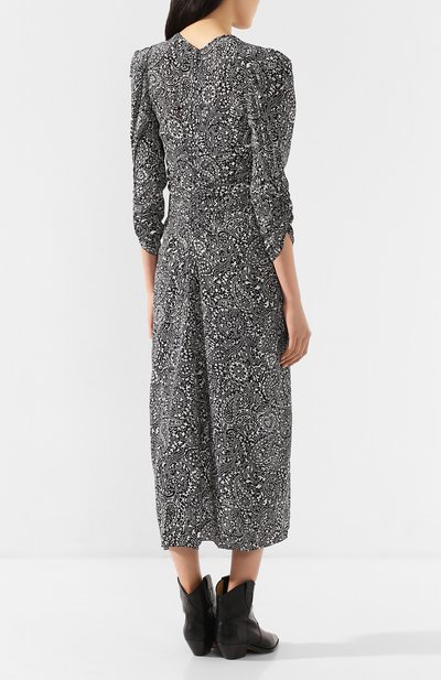 Шелковое платье ISABEL MARANT, арт. R01282-20P021I/ALBI, фото 4