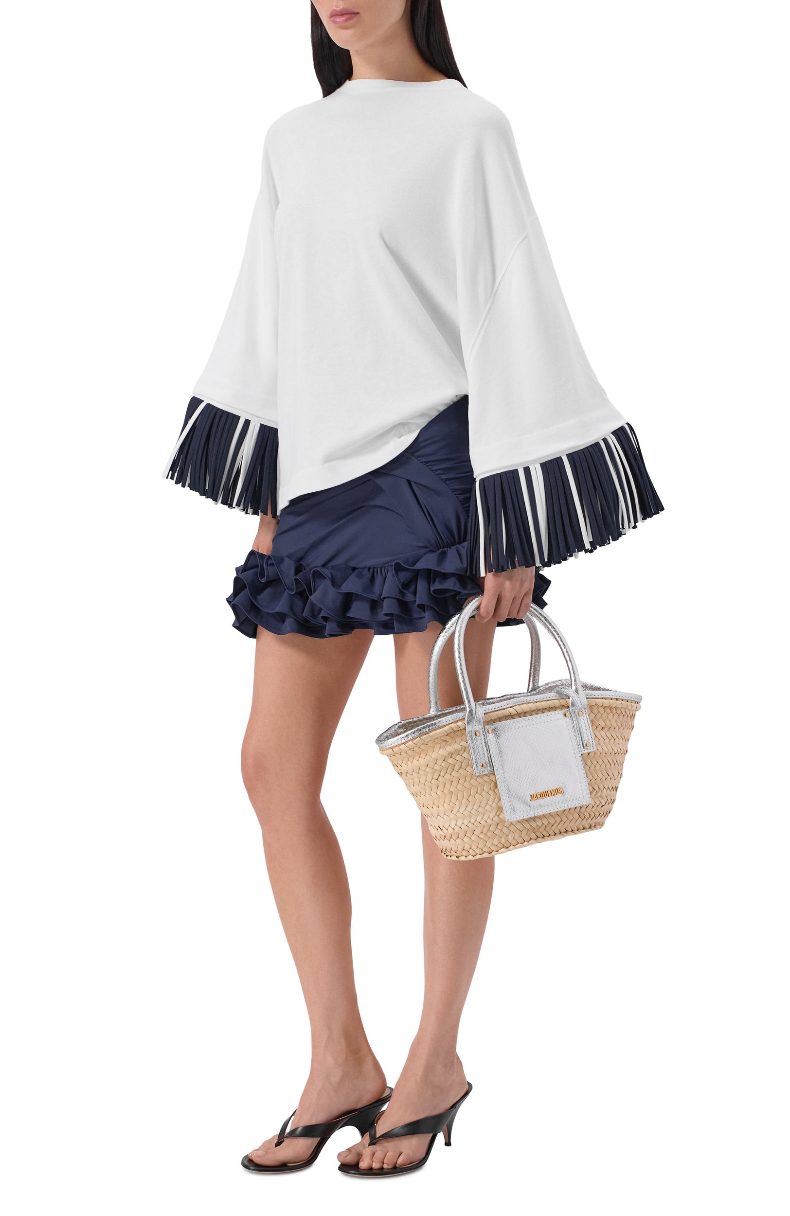 Сумка le petit panier soleil JACQUEMUS, арт. 26EBAW00044/AC05A04, фото 3