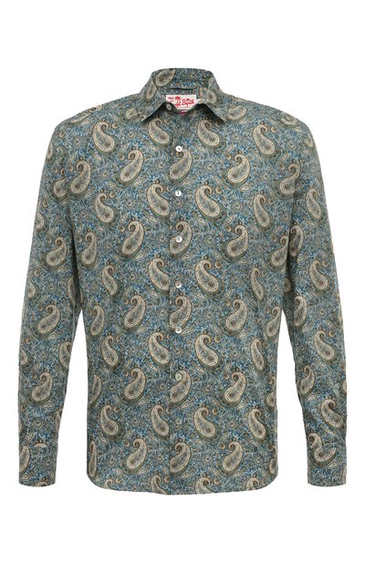 Мужская хлопковая рубашка MC2 SAINT BARTH, арт. STBM/SIKELIA/01183F