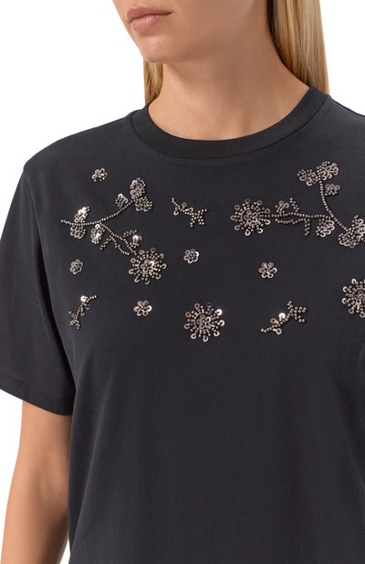 Хлопковая футболка WEEKEND MAX MARA, арт. WKDAGILE, фото 5